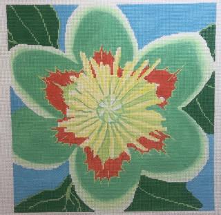 P4 Tulip Poplar Blossom by Blue Ridge Stitchery (thumbnail)