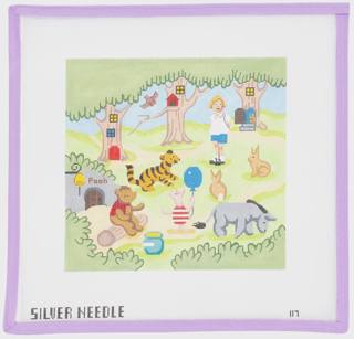 Hundred Acre Wood by Kelly Clark Needlepoint (Colonial Needle) (thumbnail)