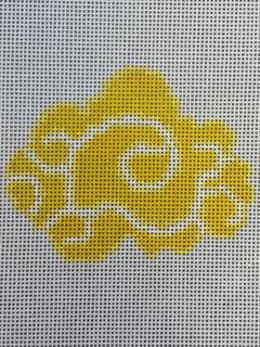 Chinese Cloud-Yellow by The Gingham Stitchery (thumbnail)