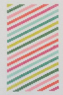 Stripes Single Eyeglass Case or Clutch by Initial K Studio (thumbnail)