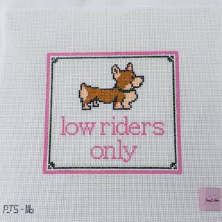Low Riders, Corgi by Poppy J Stitches (thumbnail)
