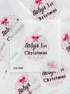 Baby's 1st Christmas - Pink by Salt + Sand Designs (thumbnail)