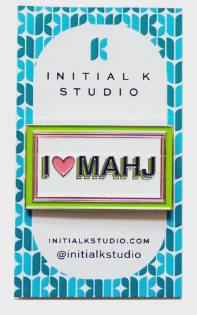 I Love Mahj Needleminder by Initial K Studio (thumbnail)