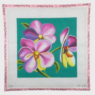 Pink Orchids by Colors of Praise Art Studio (thumbnail)