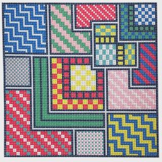 Summer Squares by Two Sisters Needlepoint (thumbnail)