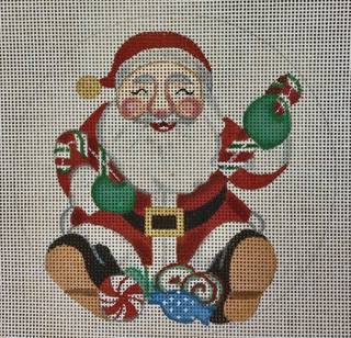 candy cane santa by Nenah Stone (thumbnail)