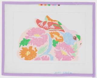 Floral Bunny by Jean Smith Designs (thumbnail)