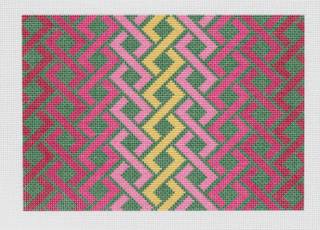 Hicks Series - Pinks and Greens by Jeni Sandberg Needlepoint (thumbnail)