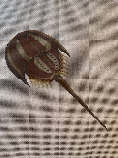 Horseshoe Crab by Pip & Roo Needleworks (thumbnail)