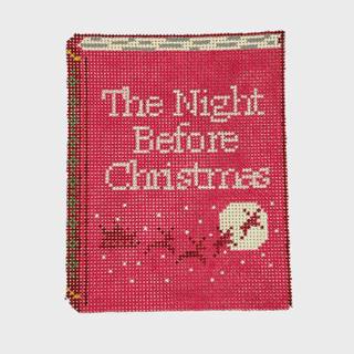 The Night Before Christmas Book Red by The Gingham Stitchery (thumbnail)