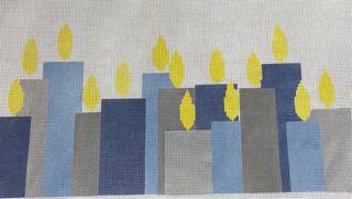 Candles (Blue) by A Stitch in Time (thumbnail)