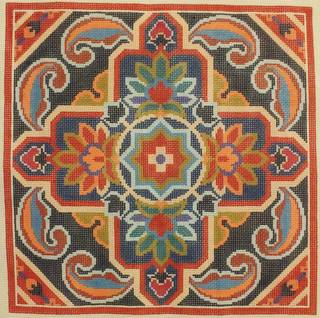 Lee # P1148 by Kelly Clark Needlepoint (Colonial Needle) (thumbnail)