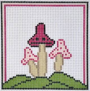 Mushroom Coaster by J. Childs Designs (thumbnail)