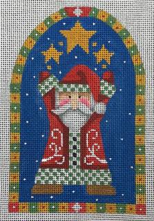 Santa Juggling Stars by Heidi Stanley Designs (thumbnail)