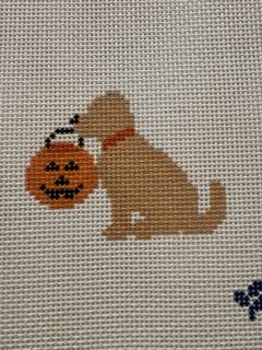 Golden Halloween by Boxwood Needlepoint (thumbnail)