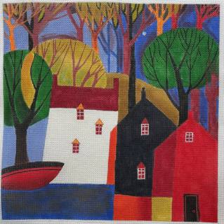 Red Buildings by Maggie & Company (thumbnail)