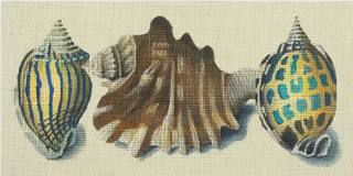 three shells, blue stripes by Melissa Shirley Designs (thumbnail)