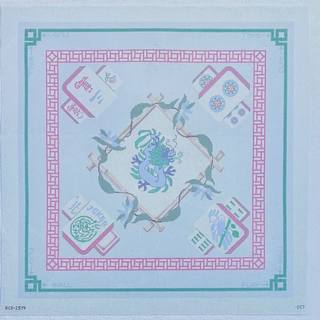 Mahj Mat Printed Canvas by KCN Designers (thumbnail)