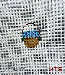 Whats the Stitch Praying Mini Hydrangea Basket by What's the Stitch (thumbnail)
