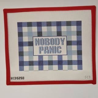 Nobody Panic (Blue) by KCN Designers (thumbnail)
