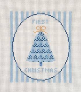 First Christmas Blue by Goodpoint Needlepoint (thumbnail)