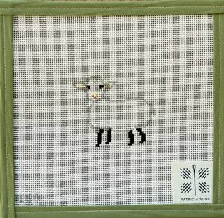 Lamb with Stitch Guide by Patricia Sone (thumbnail)