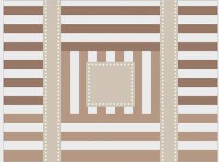 Lovemhb Studio PTR101C Multi Stripe Tote (Neutrals) by Love MHB Studio (thumbnail)