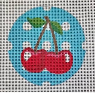 Blue Cherry Dot Round 13 mesh by Raymond Crawford by Raymond Crawford (thumbnail)