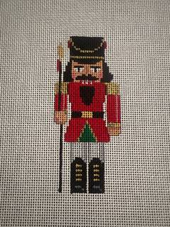 Red Guard Mini Ornament by Liz Goodrick-Dillon (Tapestry Tent, via Susan Roberts) (thumbnail)