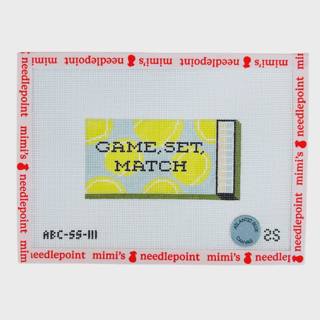 ABC x Spruce Street: Game, Set, Match - Tennis Matchbook by Atlantic Blue Canvas (thumbnail)