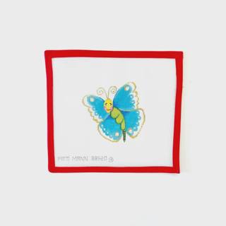Butterfly with Painted Face by Patti Mann (thumbnail)