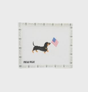 Patriotic Dachshund Needlepoint Canvas by New Age Needlepoint (thumbnail)