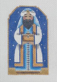 sky nativity set, blue wiseman by Rebecca Wood Designs (thumbnail)