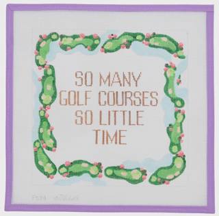 So Many Golf Courses by Lycette Designs (thumbnail)