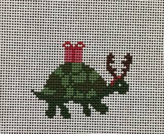 Turtle w/ present by Jessica Tongel Designs (thumbnail)