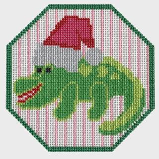 NTG TS088 - Alligator by Two Sisters Needlepoint (thumbnail)