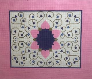 Tallis Bag14 x 12 by Kelly Clark Needlepoint (Colonial Needle) (thumbnail)