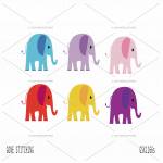 Small elephants to stitch- so cute! by Gone Stitching (thumbnail)