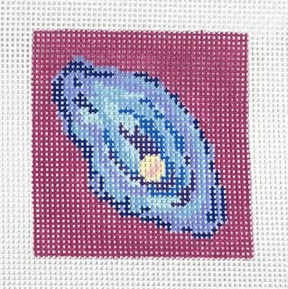 neon oyster by Anne Fisher Needlepoint (thumbnail)