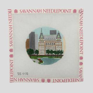 New York Plaza Hotel by Stitch Style Needlepoint (thumbnail)