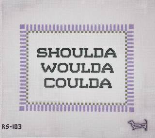 Shoulda Woulda Coulda by Atlantic Blue Canvas (thumbnail)