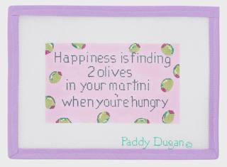 Happiness Is Finding Two Olives by Paddy Dugan (thumbnail)