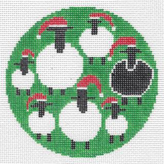 Black Sheep Round - Trunk Show by Doolittle Stitchery (thumbnail)