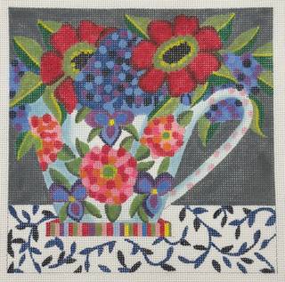 Alice Peterson 4561 Floral Mug by Alice Peterson (thumbnail)