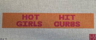 Hot Girls Hit Curbs Keyfob by Lucky Lotus (thumbnail)