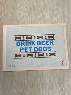 Drink Beer Pet Dogs by Saturnalia Stitching (thumbnail)