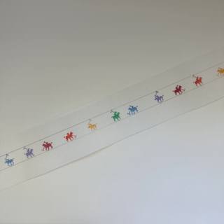 Polo – Diagonal View – Multi-color Horses by Meredith Collection (thumbnail)
