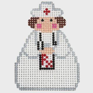 Nurse Angel Ornament by Stitch-Its (thumbnail)