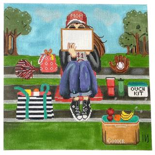 Stitching Girl Baseball Mom by Alice Peterson (thumbnail)
