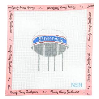 Bentonville Water Tower by Natural State Needlepoint (thumbnail)